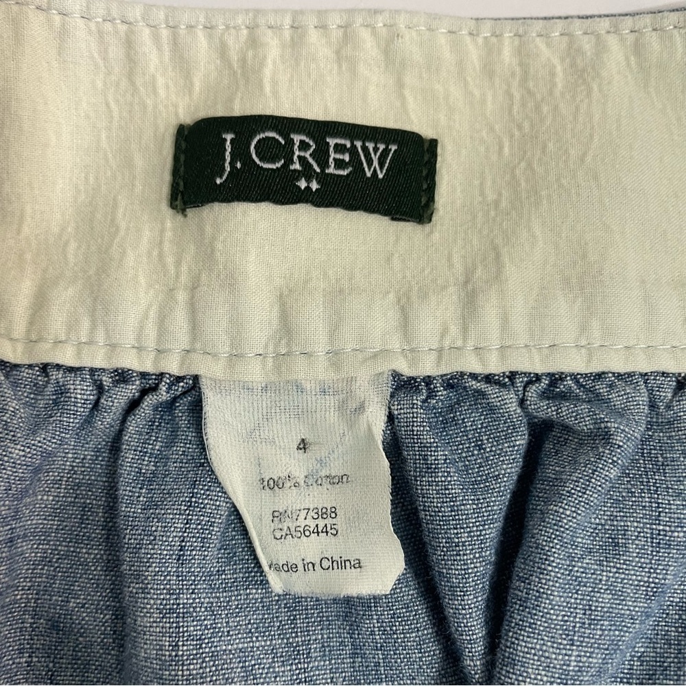 J. Crew Factory Women's Button-Front Skirt Size 4 - Picture 5 of 7